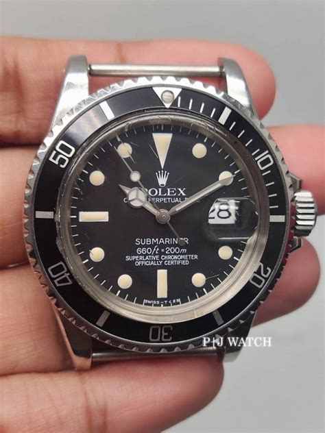 rolex submariner plexiglass